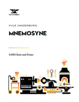 Mnemosyne SATB choral sheet music cover